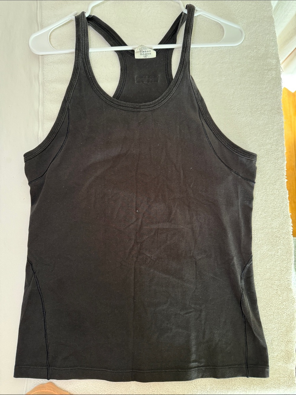 Mans Classic Black Racerback Tank Top - Calvin Klein